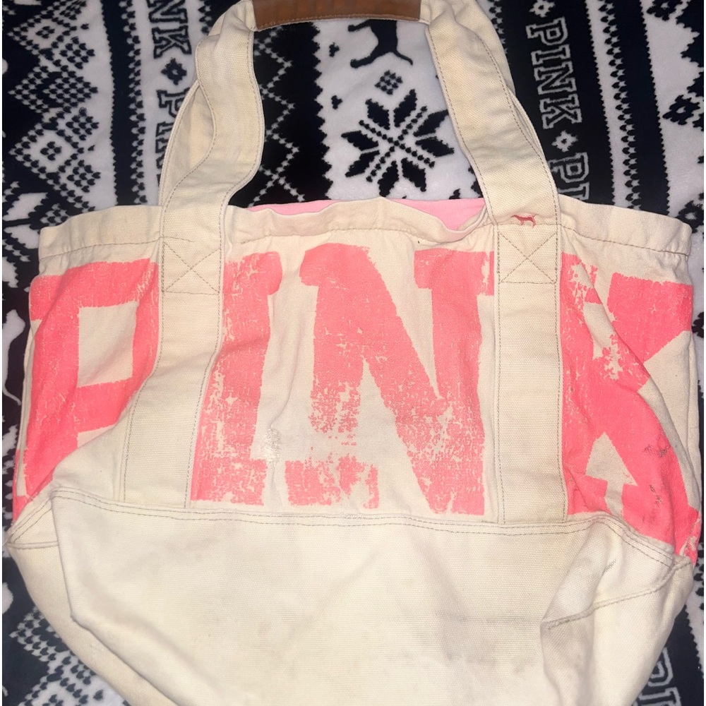 Old school PINK tote
